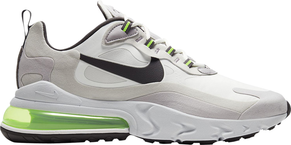 Air Max 270 React 'White Grey Electric Green' CI3866-100 - vstockx