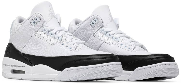 Fragment Design x Air Jordan 3 Retro SP  White  DA3595-100 - vstockx