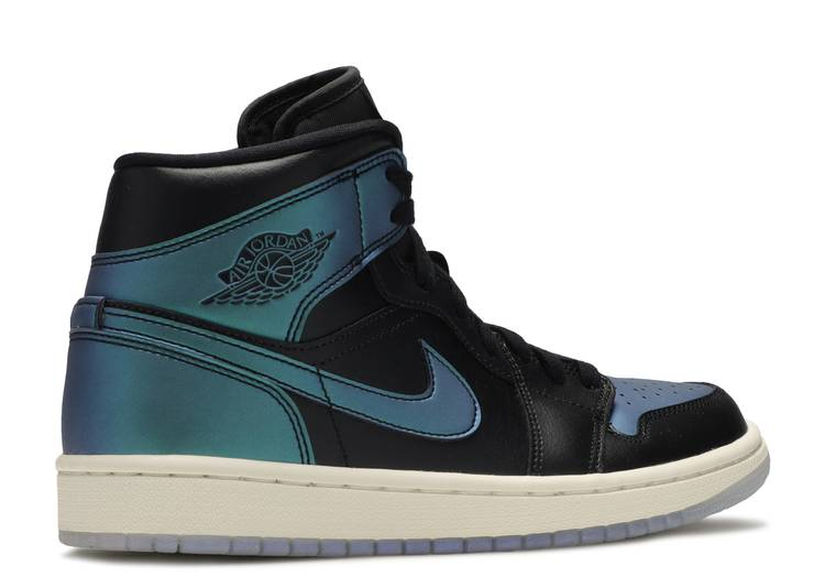 Wmns Air Jordan 1 Mid  Metallic Turquoise  BQ6472-009 - vstockx