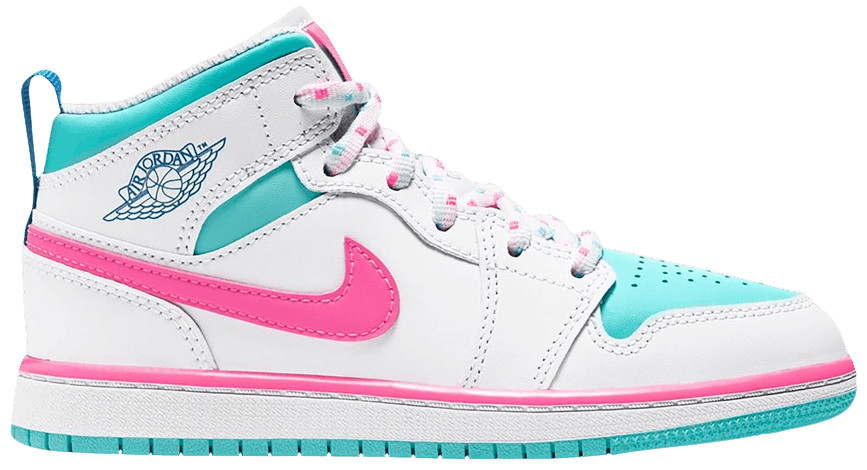 Air Jordan 1 Mid PS  Digital Pink  640737-102 - vstockx