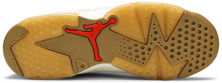 Air Jordan 6 Retro  Quai 54   Sail Gum  CZ6506-100 - vstockx