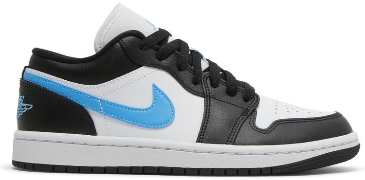 Wmns Air Jordan 1 Low  Black University Blue  DC0774-041 - vstockx