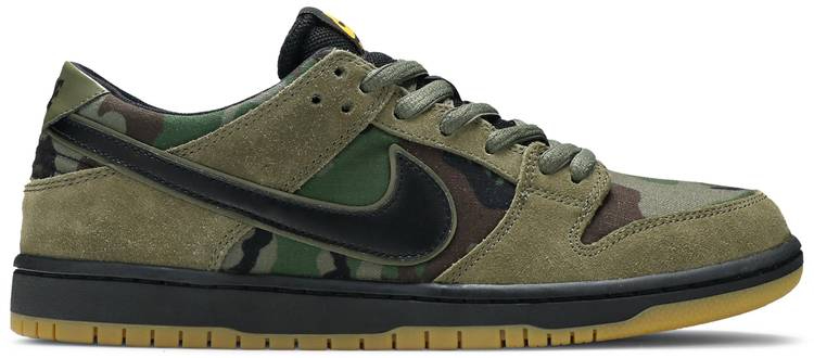 Zoom Dunk Low Pro SB  Camo  854866-209 - vstockx