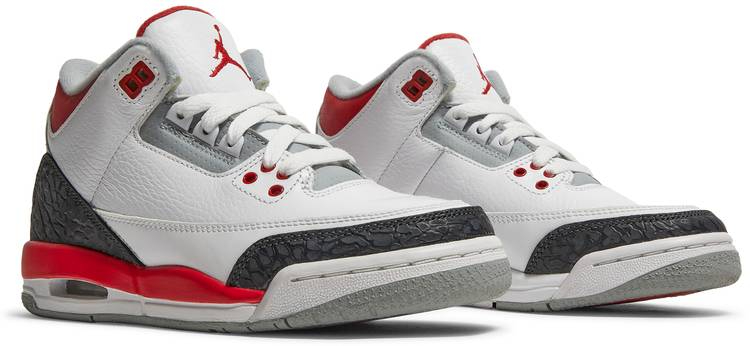 Air Jordan 3 Retro GS  Fire Red  2013 398614-120 - vstockx