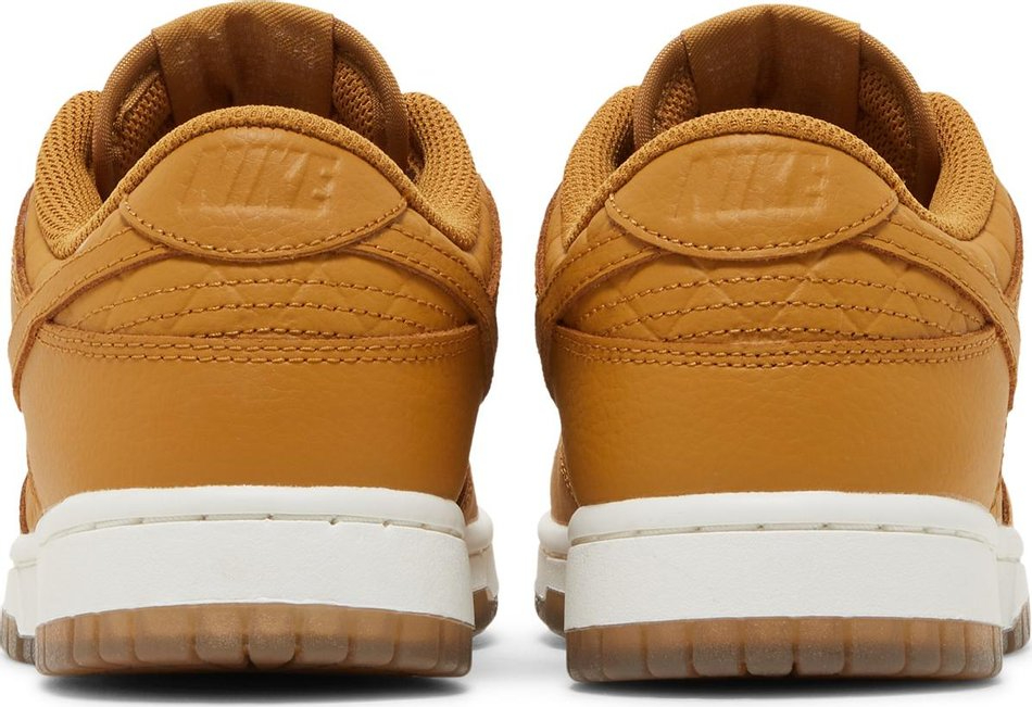 Wmns Dunk Low  Quilted Wheat  DX3374-700 - vstockx