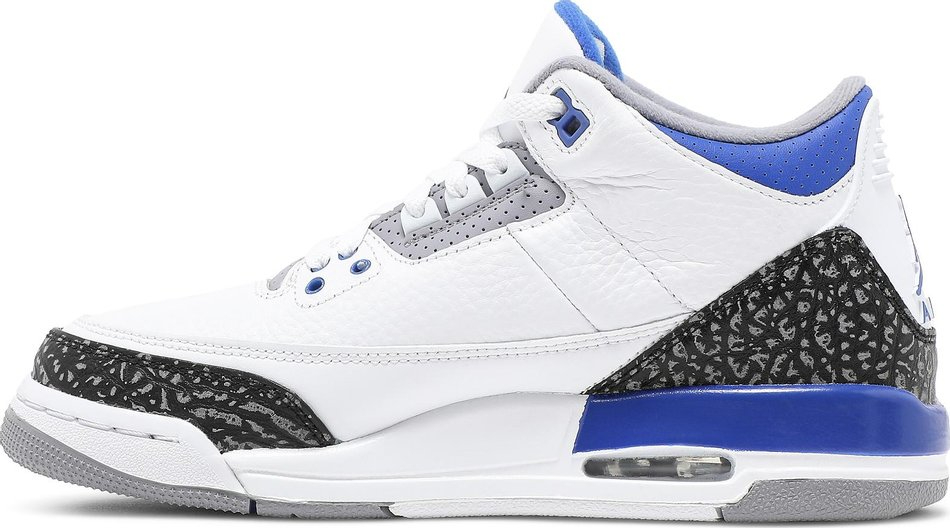 Air Jordan 3 Retro GS  Racer Blue  398614-145 - vstockx