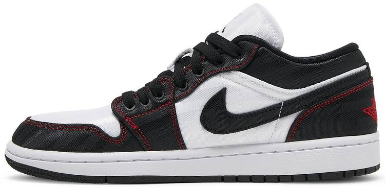 Wmns Air Jordan 1 Low SE Utility  White Black Red  DD9337-106 - vstockx