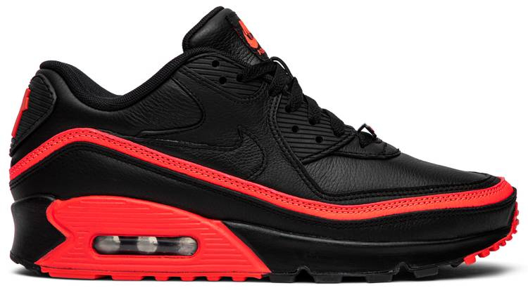 Undefeated x Air Max 90 'Black Solar Red' CJ7197-003 - vstockx