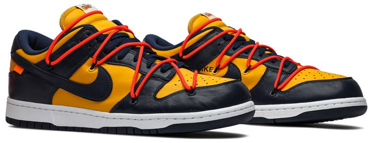 Off-White x Dunk Low  University Gold  CT0856-700 - vstockx