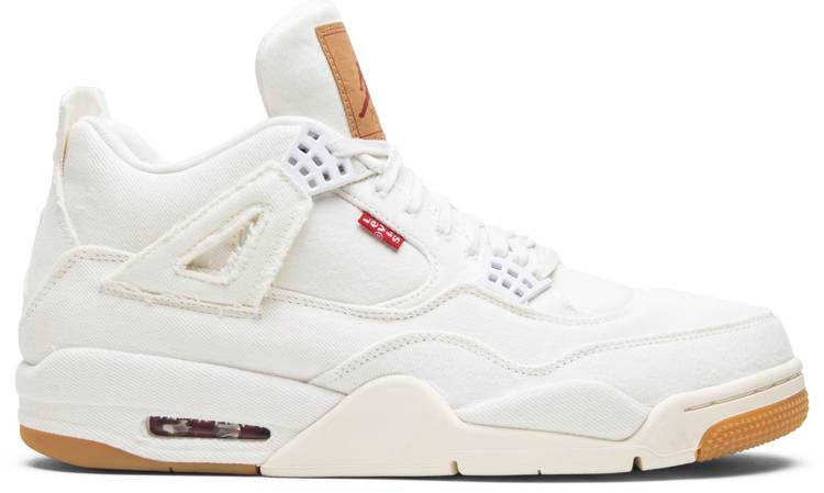 Levi s x Air Jordan 4 Retro  White Denim  AO2571-100 - vstockx