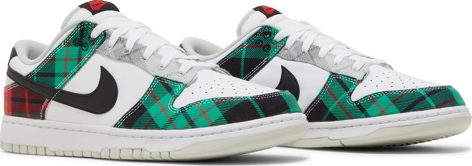 Dunk Low Premium  Tartan Plaid  DV0827-100 - vstockx
