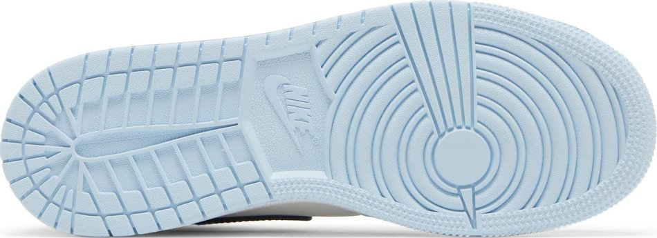Air Jordan 1 Mid GS  Ice Blue  555112-401 - vstockx