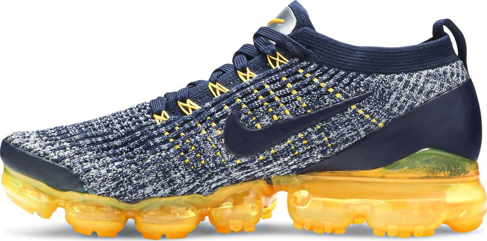 Air VaporMax Flyknit 3 'College Navy Orange' AJ6900-400 - vstockx