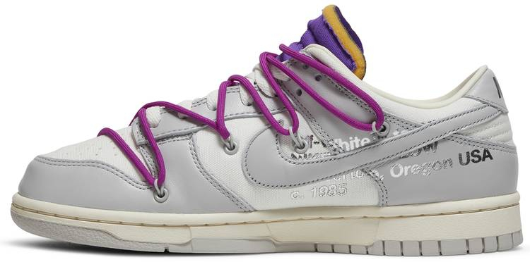 Off-White x Dunk Low  Lot 28 of 50  DM1602-111 - vstockx