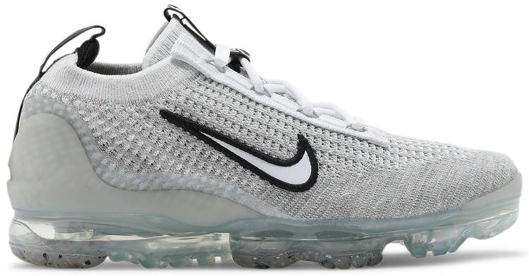Air VaporMax 2021 Flyknit GS 'White Metallic Silver' DB1550-100 - vstockx