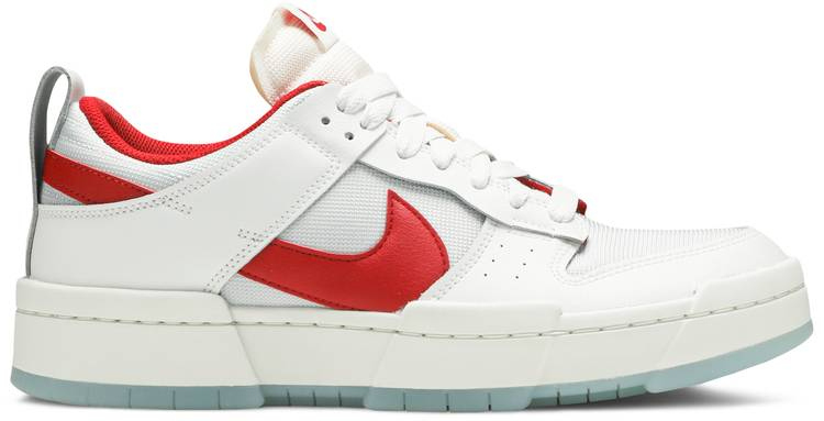 Dunk Low Disrupt  White Gym Red  CK6654-101 - vstockx
