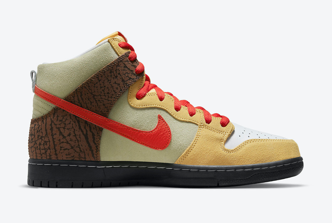 Color Skates x Dunk High SB  Kebab and Destroy  CZ2205-700 - vstockx