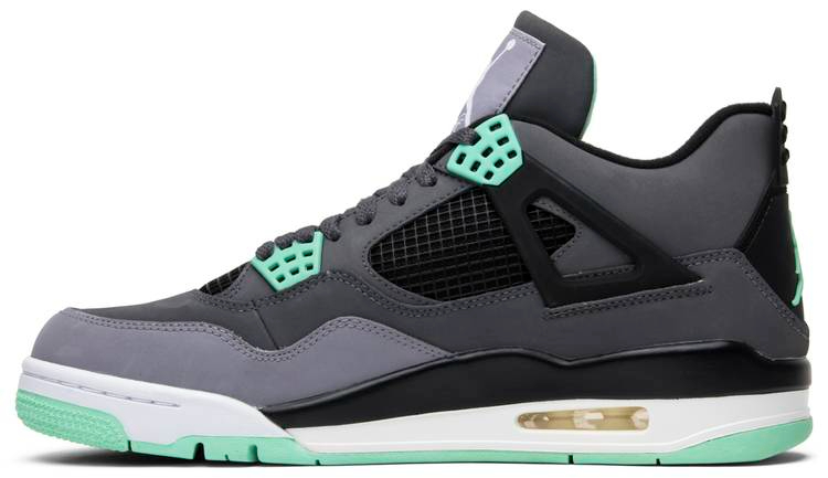 Air Jordan 4 Retro  Green Glow  308497-033 - vstockx