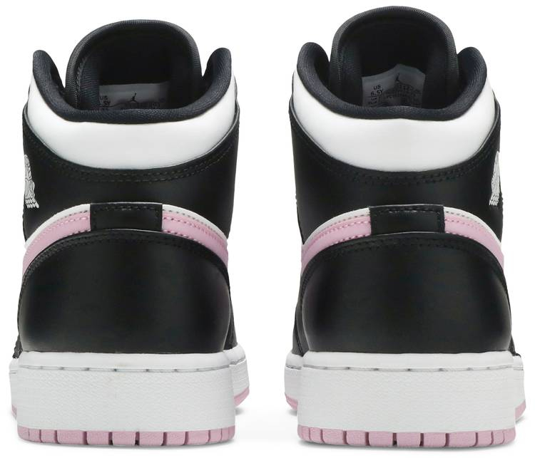 Air Jordan 1 Mid  White Light Arctic Pink  555112-103 - vstockx