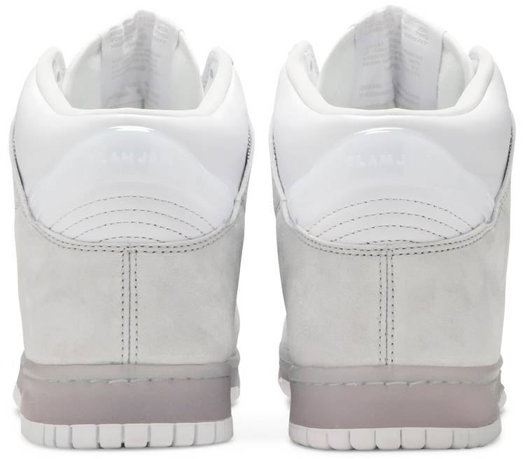 Slam Jam x Dunk High  White Platinum  DA1639-100 - vstockx