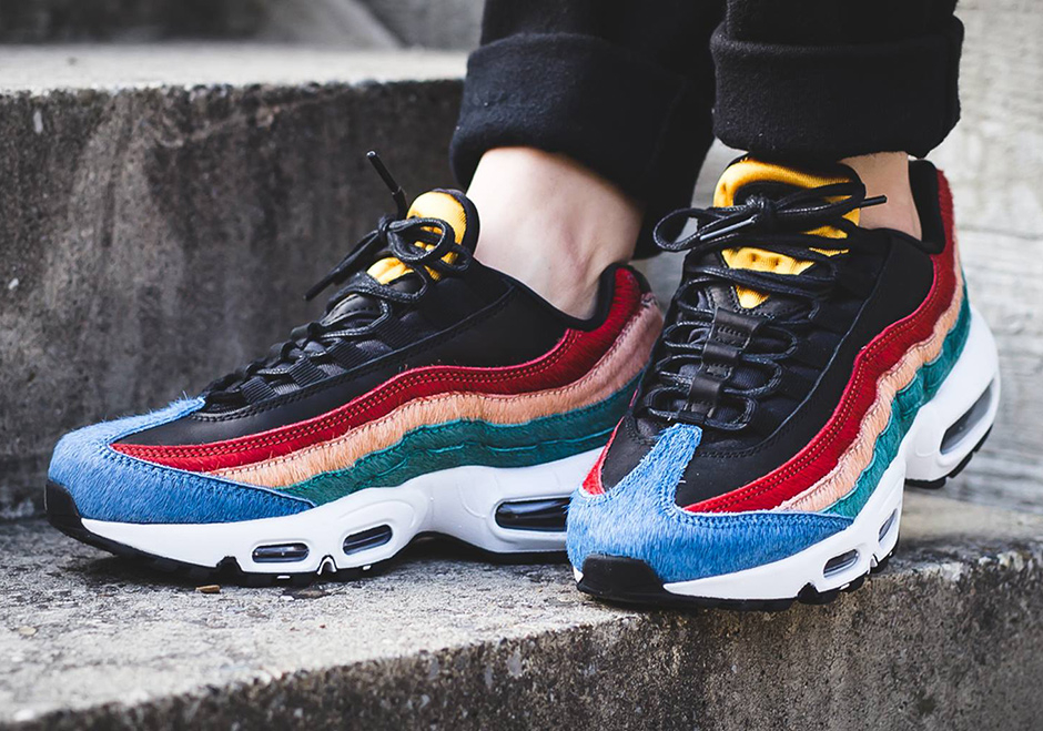 Wmns Air Max 95 'Multicolor Pony Hair' 807443-003 - vstockx