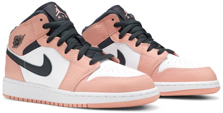 Air Jordan 1 Mid  Pink Quartz  555112-603 - vstockx