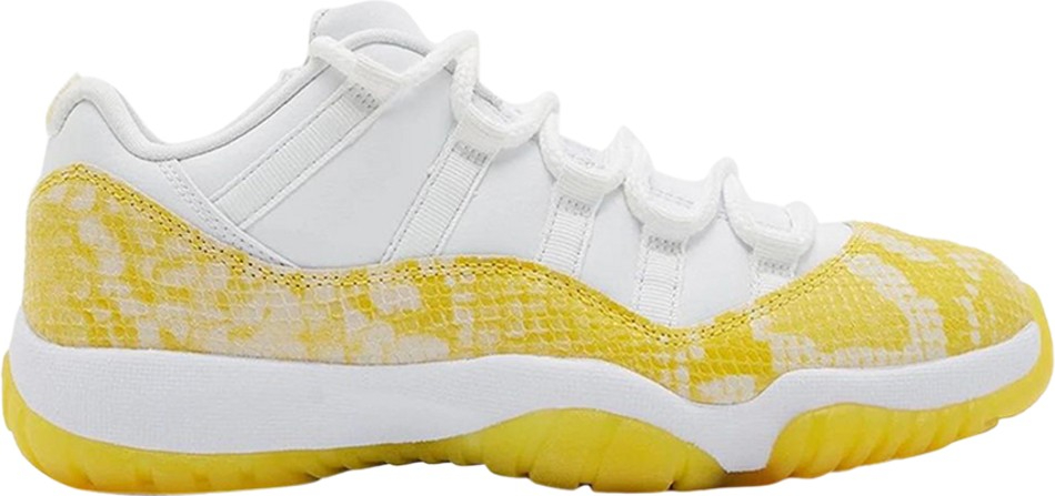 Air Jordan 11 Low  Yellow Snakeskin  AH7860-107 - vstockx