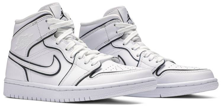 Wmns Air Jordan 1 Mid SE  Iridescent Trim  CK6587-100 - vstockx