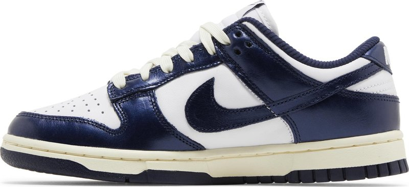Wmns Dunk Low Premium  Vintage Navy  FN7197-100 - vstockx