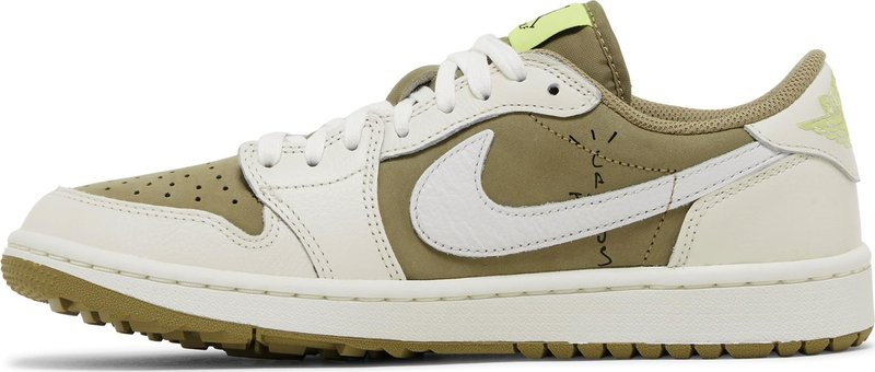 Travis Scott x Air Jordan 1 Low Golf  Neutral Olive  FZ3124-200 - vstockx