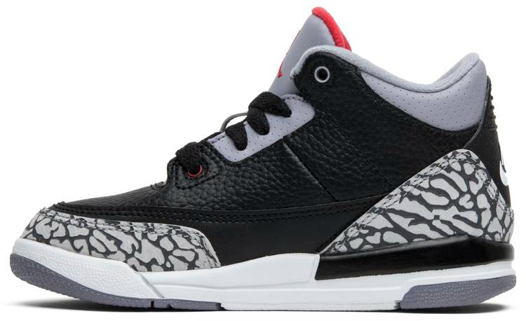 Air Jordan 3 Retro OG PS  Black Cement  2018 429487-021 - vstockx