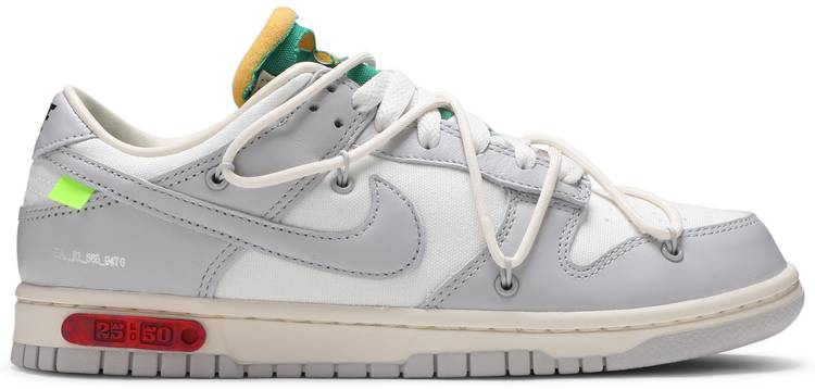 Off-White x Dunk Low  Lot 25 of 50  DM1602-121 - vstockx