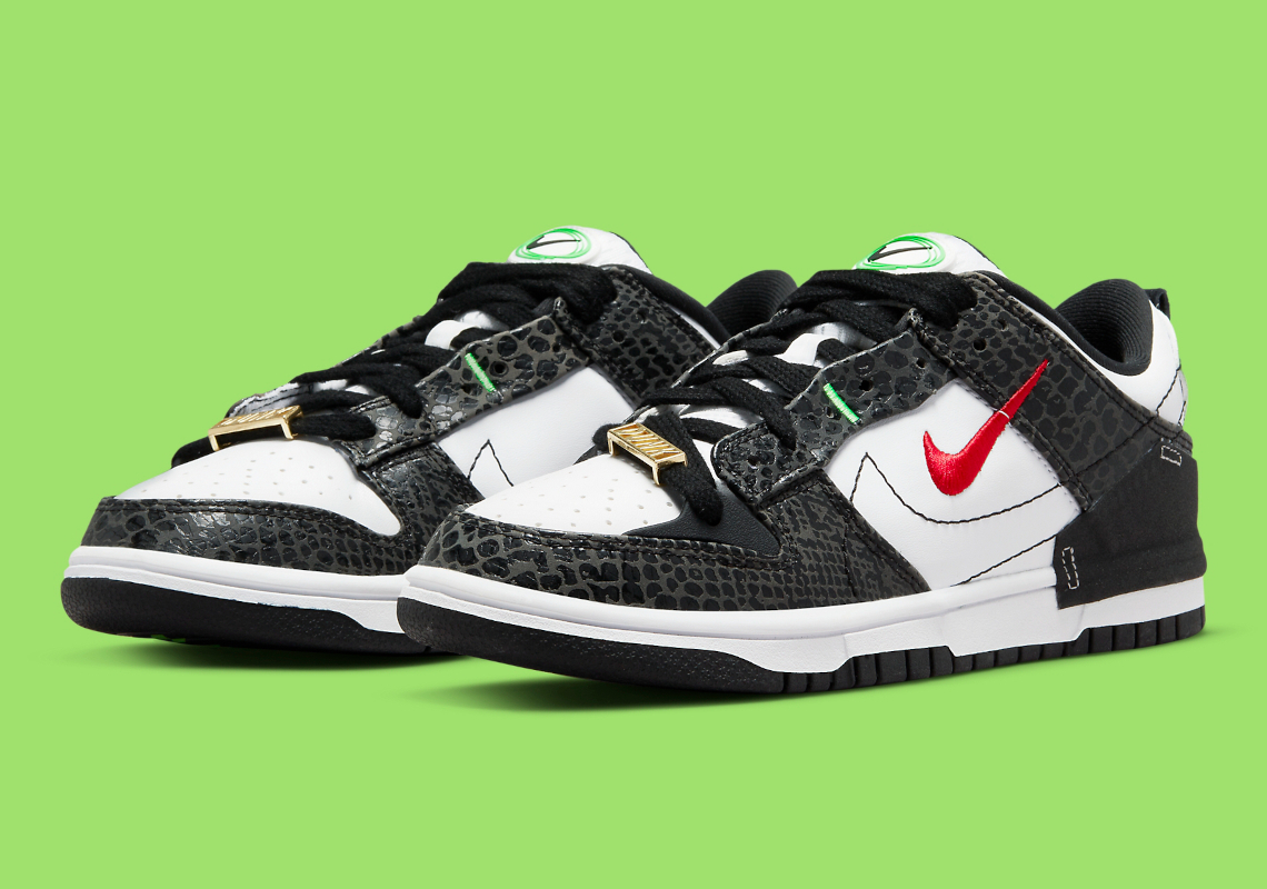 Wmns Dunk Low Disrupt 2  Just Do It   Black Snakeskin  DV1490-161 - vstockx