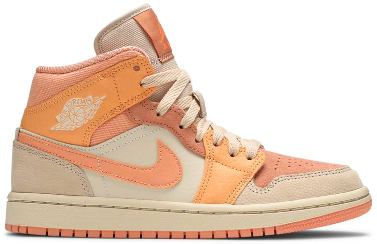 Wmns Air Jordan 1 Mid  Apricot  DH4270-800 - vstockx