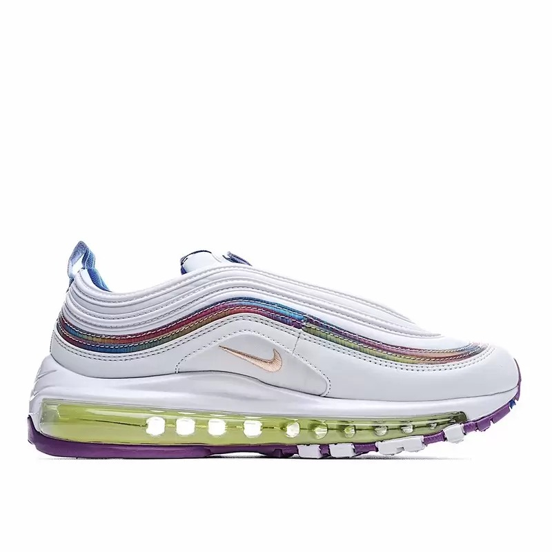 Wmns Air Max 97 SE 'White Iridescent Stripes' CW2456-100 - vstockx