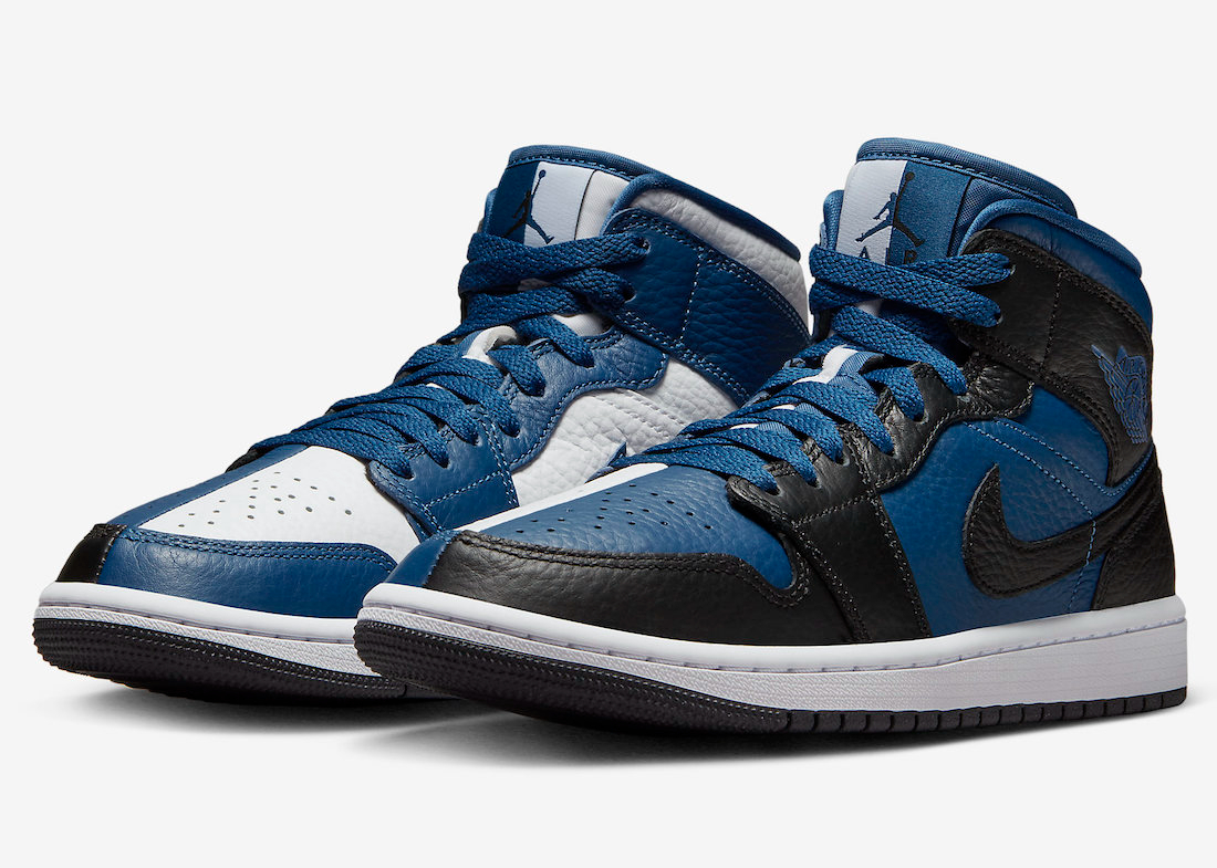 Wmns Air Jordan 1 Mid SE  Split   French Blue  DR0501-401 - vstockx
