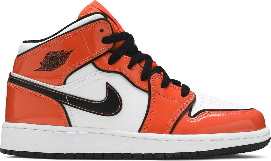 Air Jordan 1 Mid SE GS  Turf Orange  BQ6931-802 - vstockx