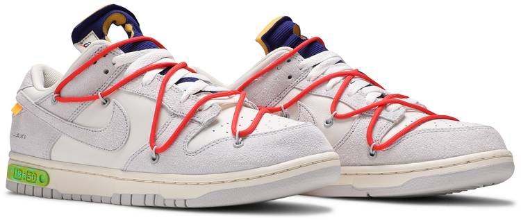 Off-White x Dunk Low  Lot 13 of 50  DJ0950-110 - vstockx