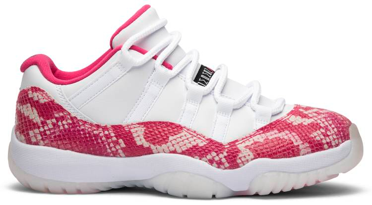 Wmns Air Jordan 11 Retro Low  Pink Snakeskin  AH7860-106 - vstockx