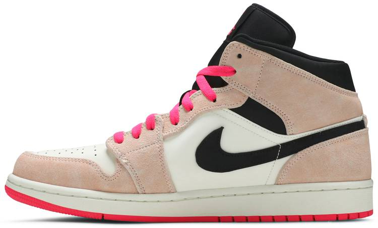 Air Jordan 1 Mid SE  Crimson Tint  852542-801 - vstockx