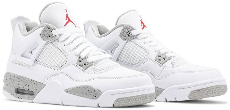 Air Jordan 4 Retro GS  White Oreo  DJ4699-100 - vstockx