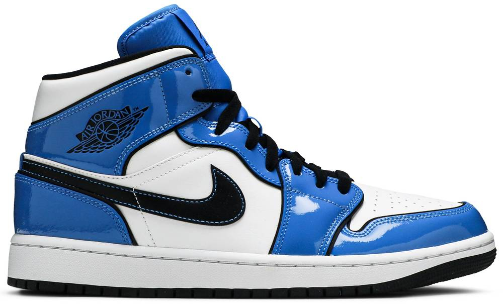 Air Jordan 1 Mid SE  Signal Blue  DD6834-402 - vstockx