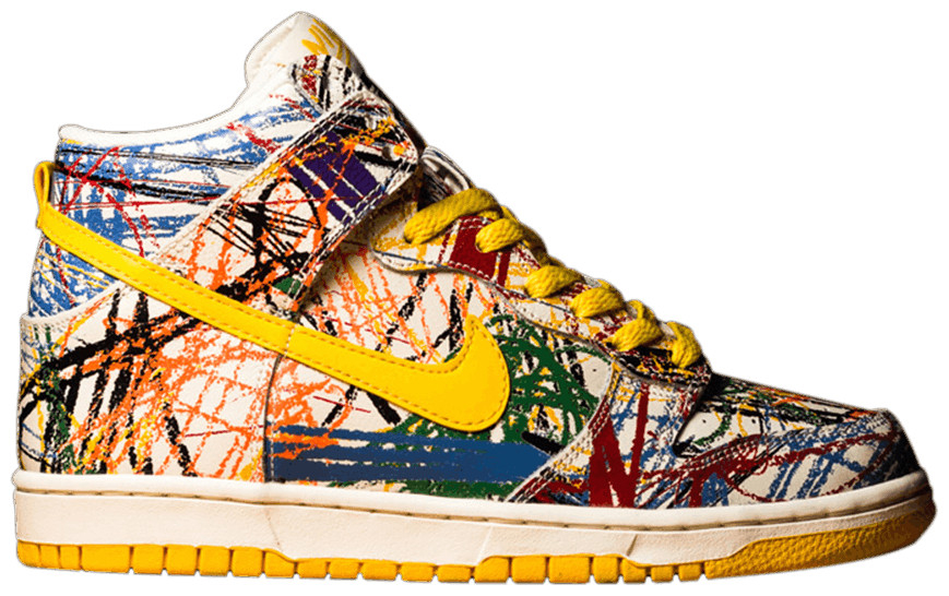Dunk Hi Premium QS GS  Scribble  728443-100 - vstockx