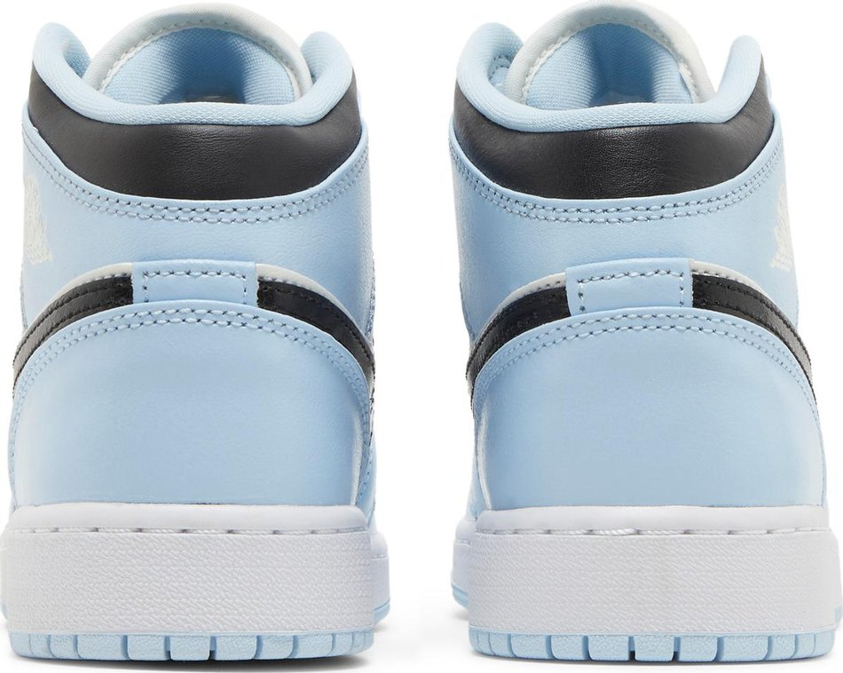Air Jordan 1 Mid GS  Ice Blue  555112-401 - vstockx