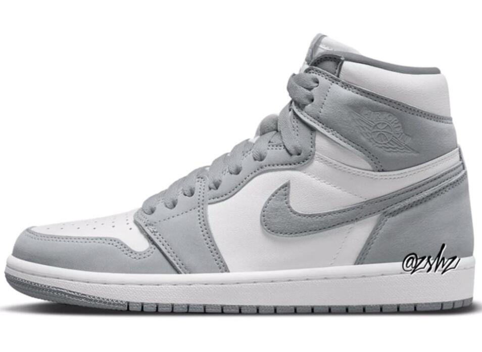 Air Jordan 1 High OG Grey/White - vstockx