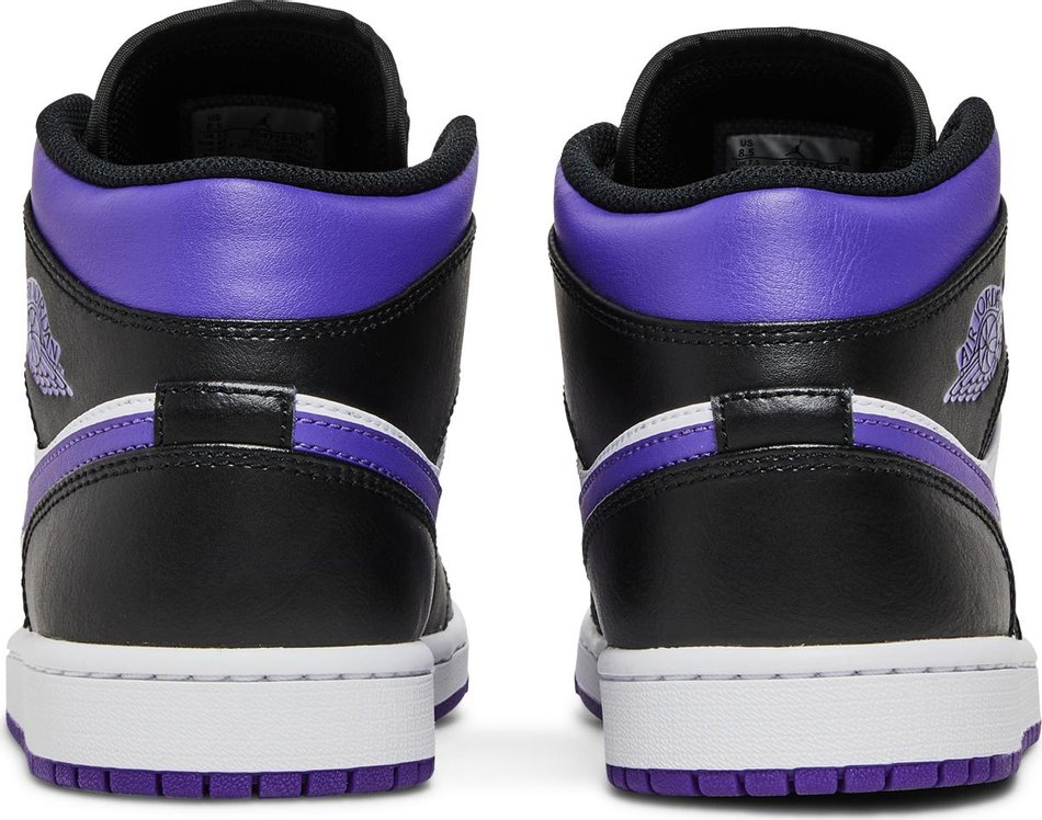 Air Jordan 1 Mid  Court Purple  554724-095 - vstockx