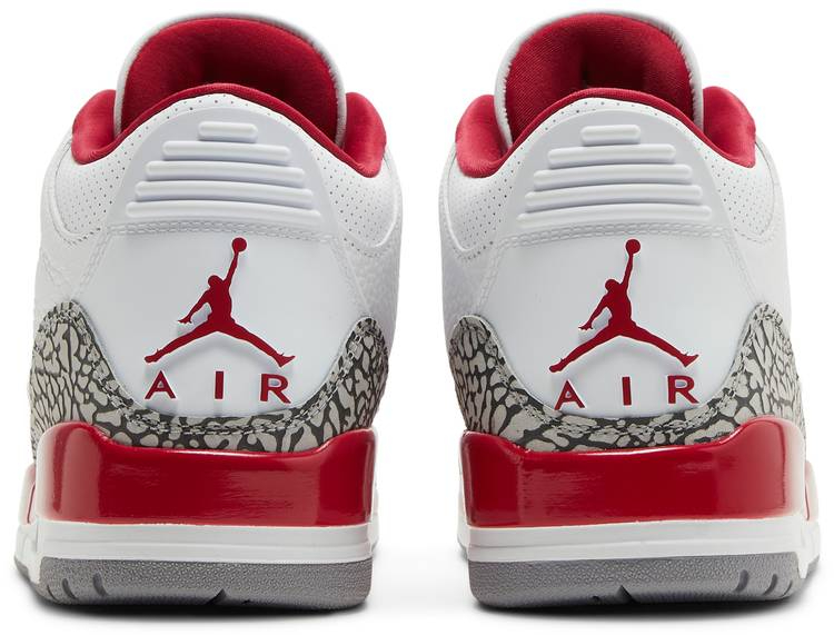 Air Jordan 3 Retro  Cardinal Red  CT8532-126 - vstockx