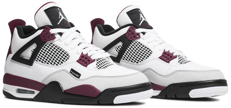 Paris Saint-Germain x Air Jordan 4 Retro  Bordeaux  CZ5624-100 - vstockx