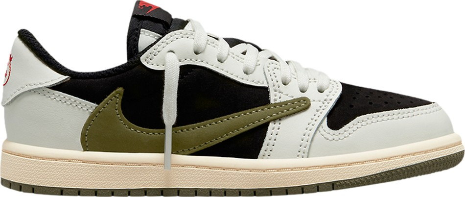 Travis Scott x Wmns Air Jordan 1 Low OG  Olive  DZ4137-106 - vstockx