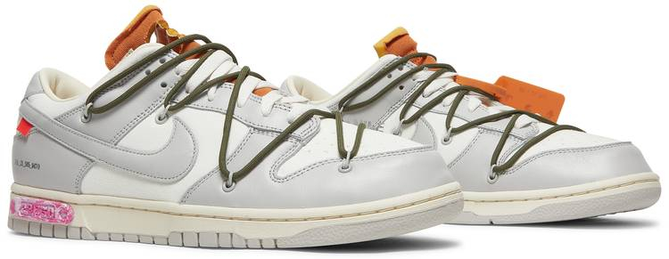 Off-White x Dunk Low  Lot 22 of 50  DM1602-124 - vstockx